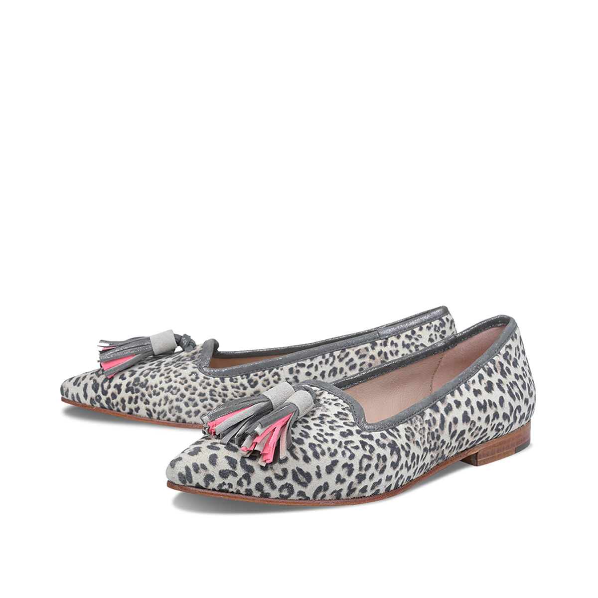 MARLA Leo Pink, 38 - Crickit - Ballerina aus Leder - Hellbeige - Hochwertige Schuhe von CRICKIT