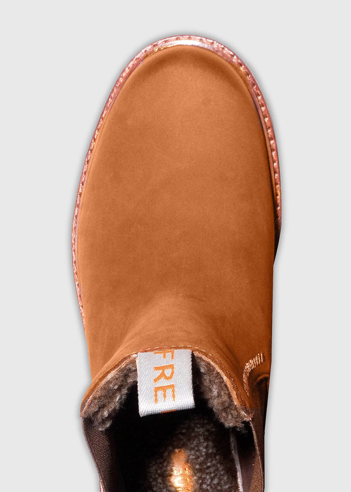 BOA Lammfell Nubuk Cognac mit FREUDE