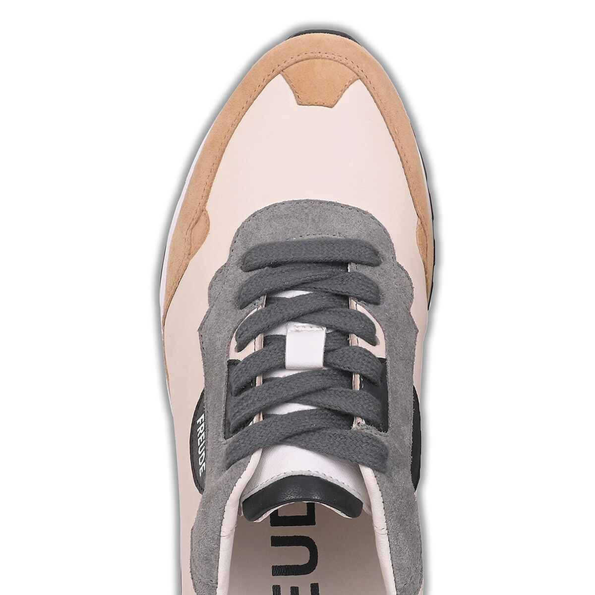 AGATA Suede Hanf mit Suede Grau und Offwhite