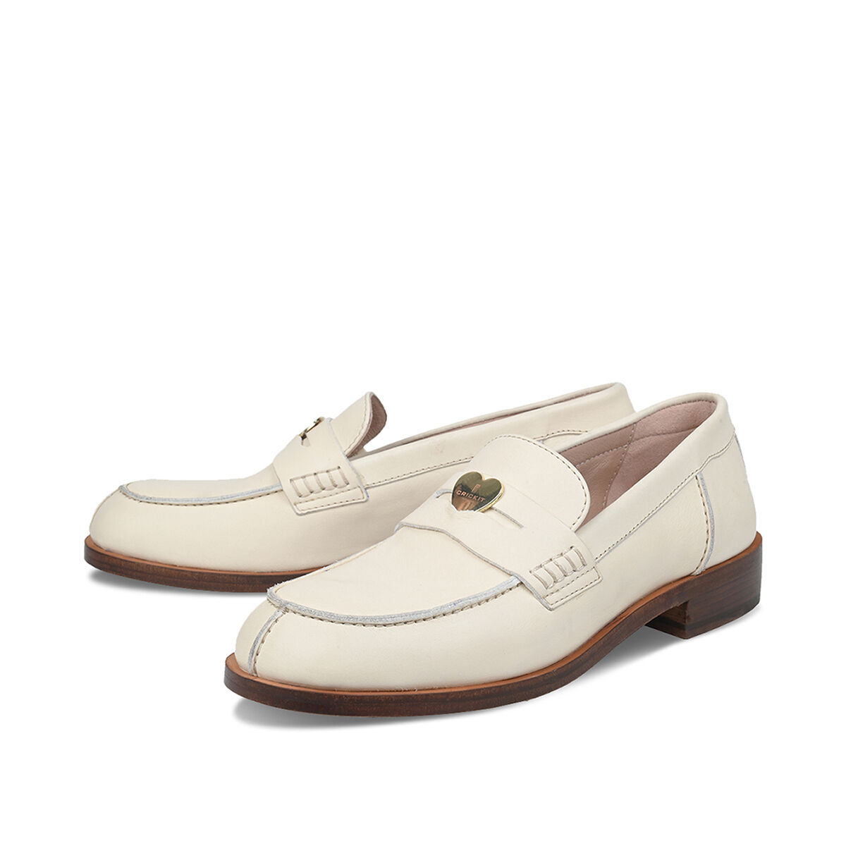 ORLANDO Offwhite, 41 - Crickit - Loafer aus Leder - Hellbeige - Hochwertige Schuhe von CRICKIT
