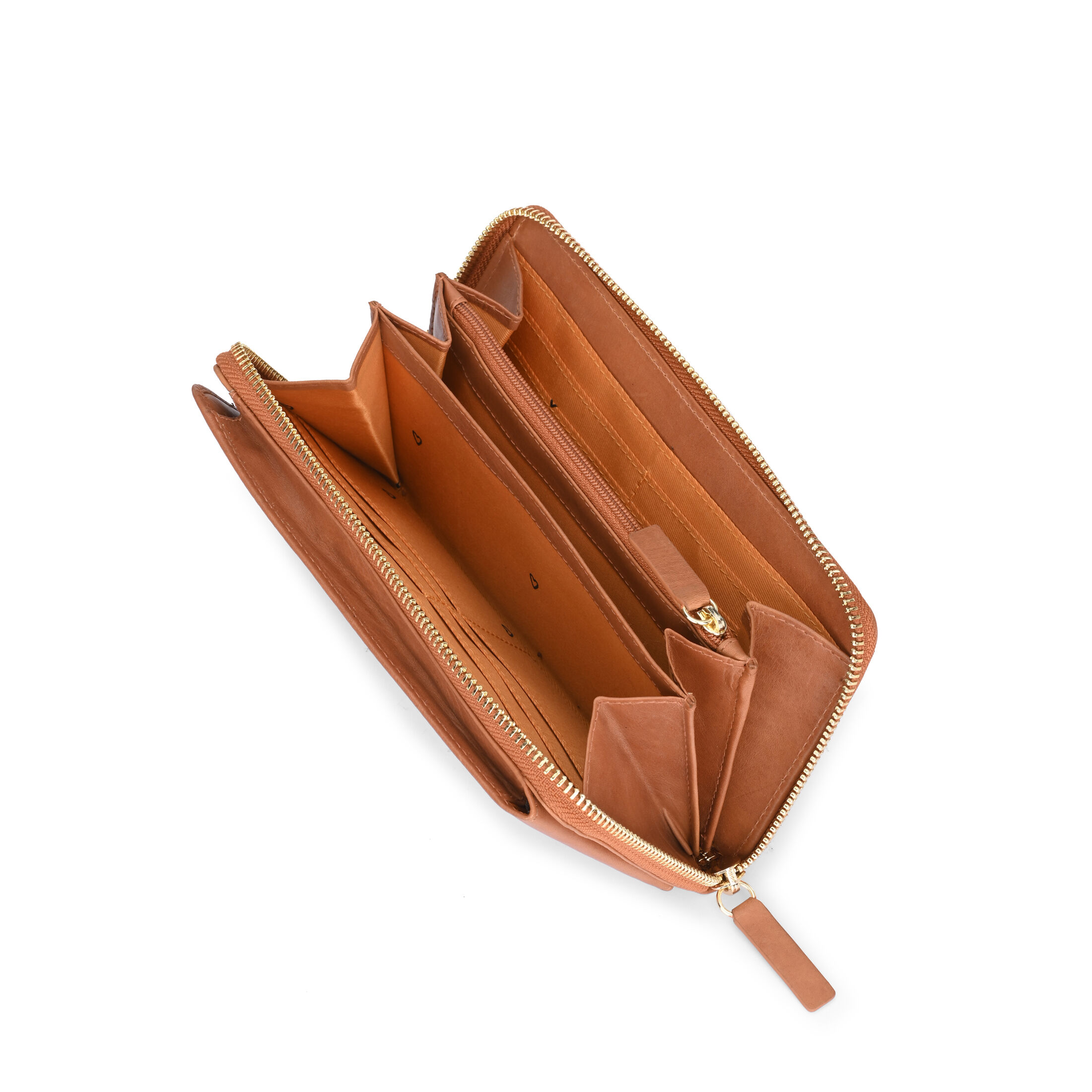 GRACE Cognac mit Streifen und Herz