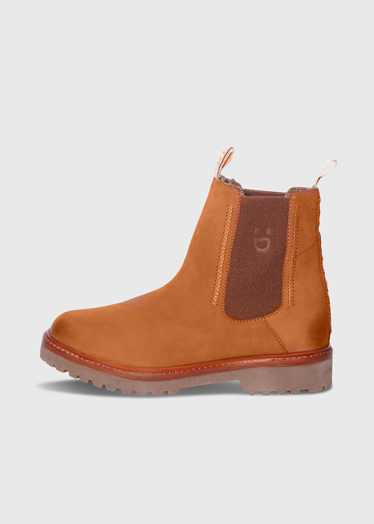 BOA Lammfell Nubuk Cognac mit FREUDE