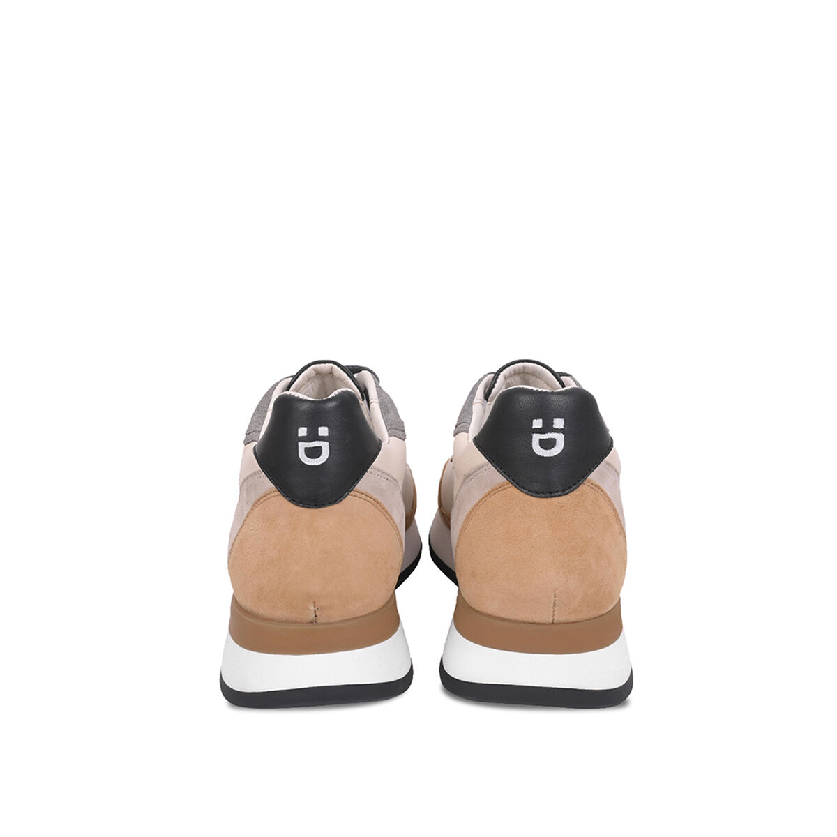 AGATA Suede Hanf mit Suede Grau und Offwhite
