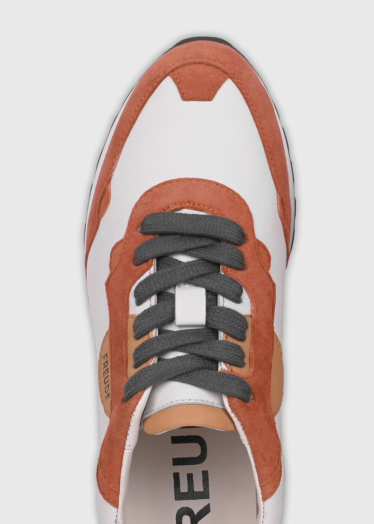 AGATA Suede Cognac mit Offwhite AGATA Suede Cognac mit Offwhite