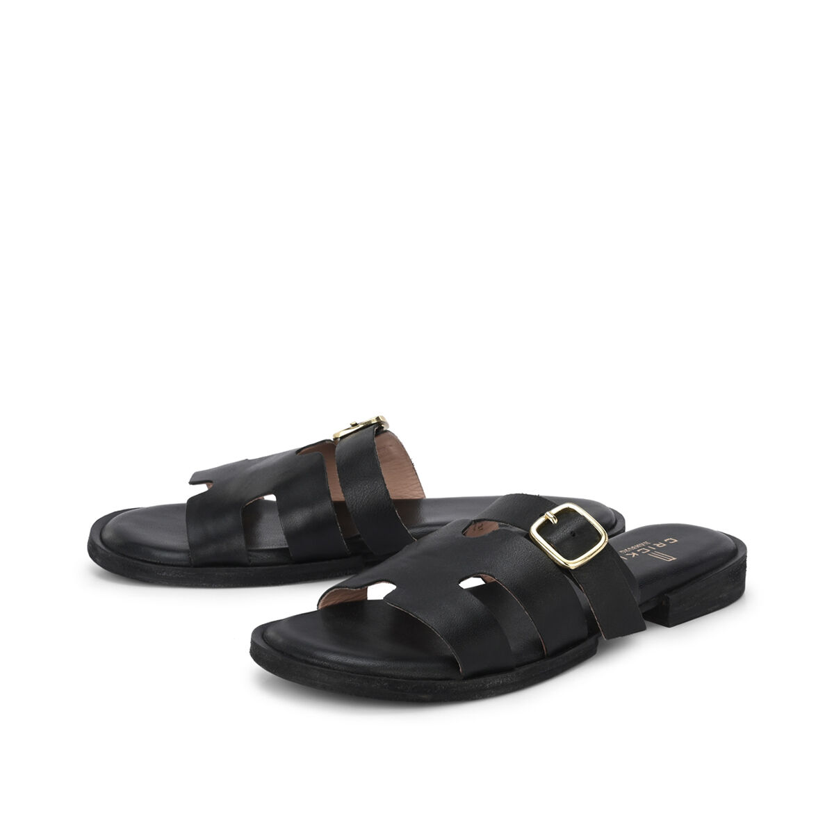 ODETTE Schwarz, 40 - Crickit - Sandalen aus Leder - Hochwertige Schuhe von CRICKIT