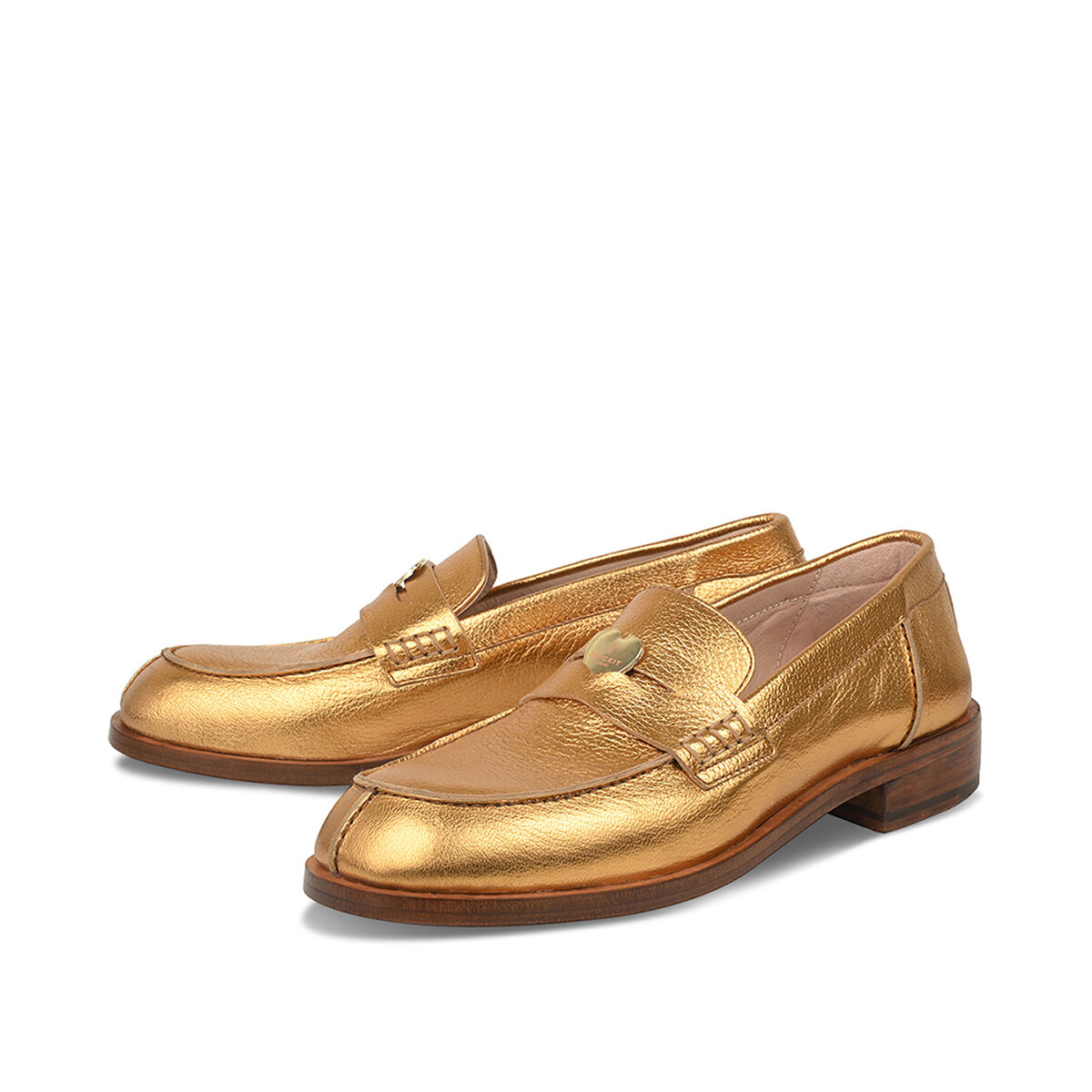 ORLANDO Gold, 39 - Crickit - Loafer aus Leder - Hochwertige Schuhe von CRICKIT
