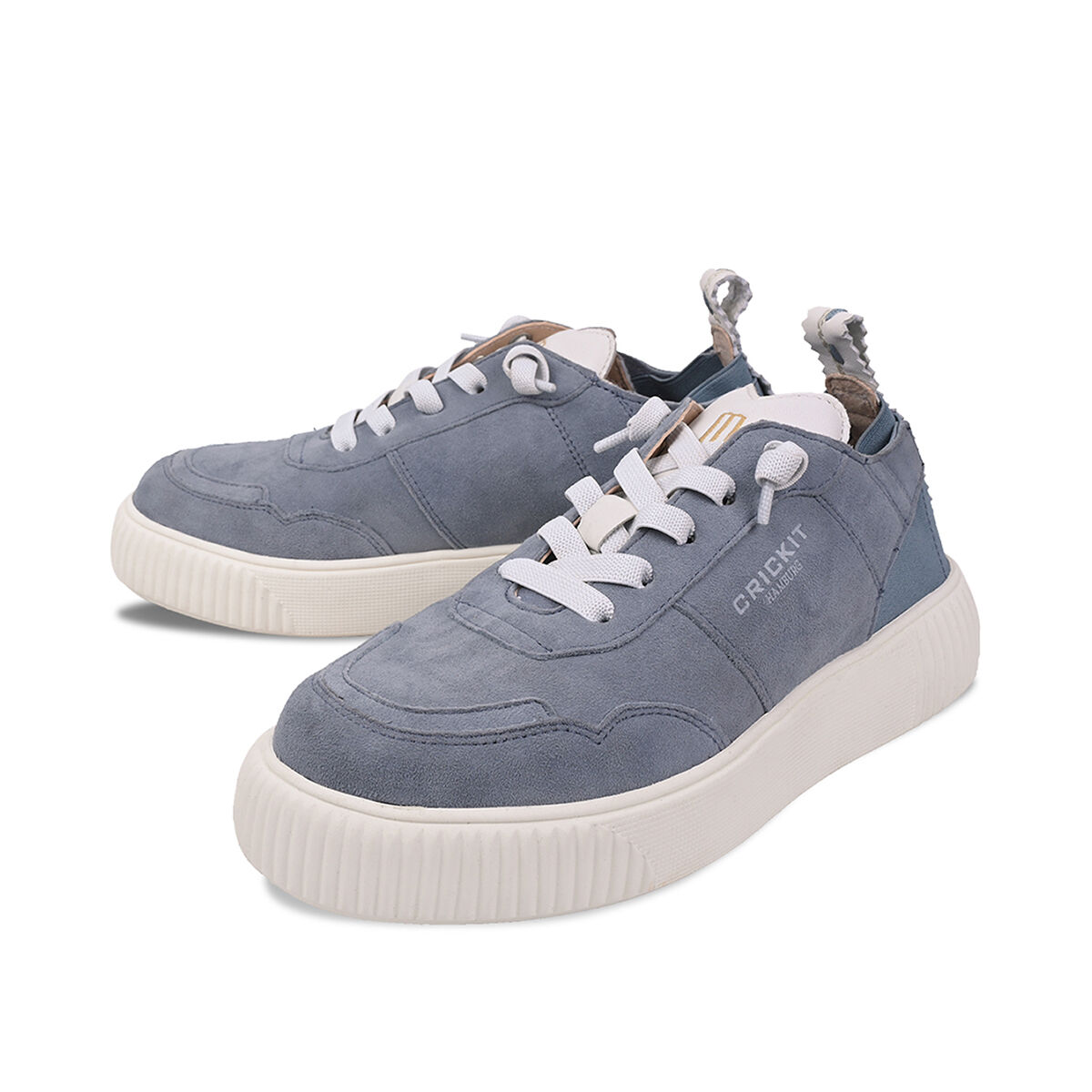 OAKLI Nuvola, 42 - Crickit - Sneaker aus Leder - Blau - Bequeme Slip On Sneaker - Hochwertige Schuhe von CRICKIT - Leichte Turnschuhe