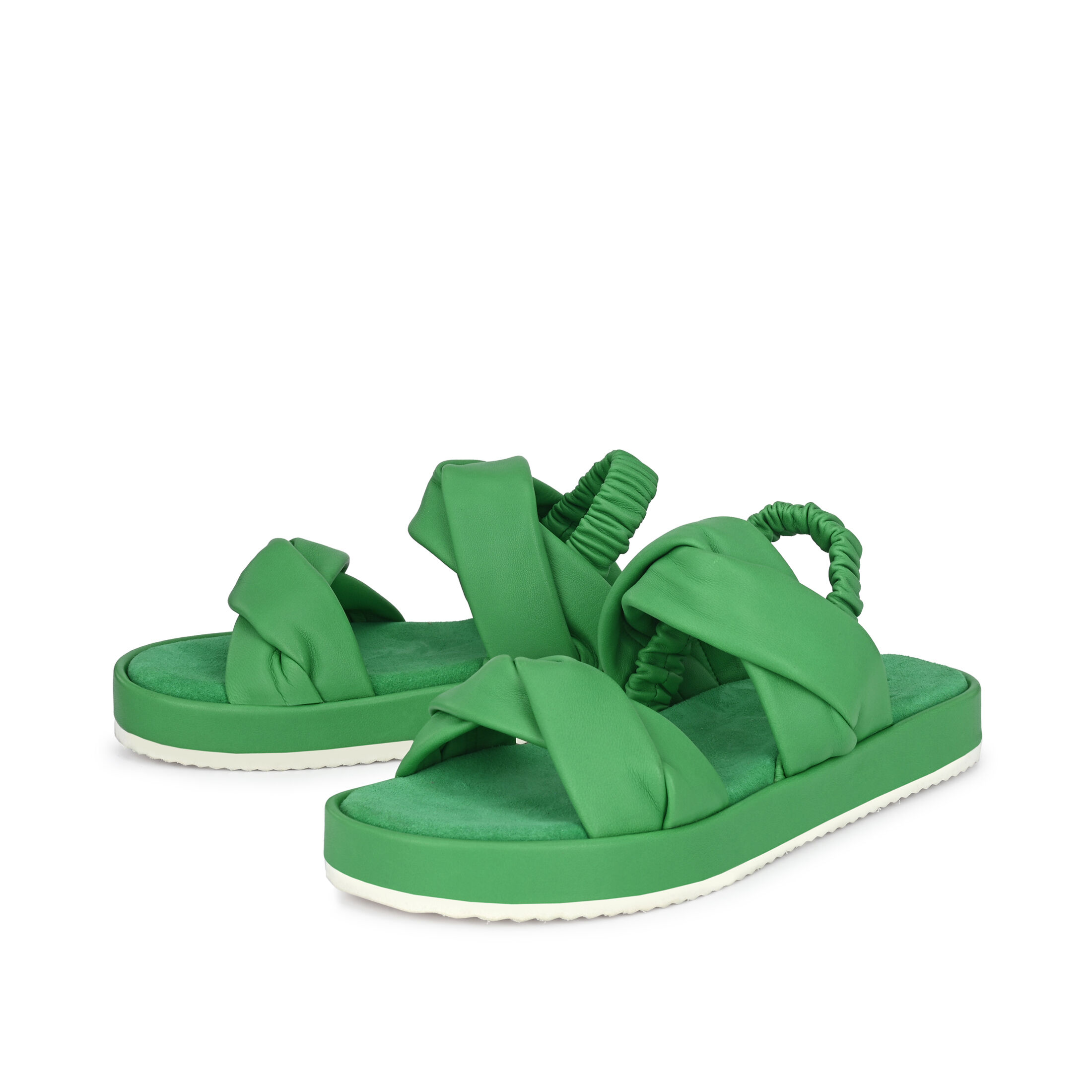 JANEKE Grün, 39 - Crickit - Sandalen aus Leder - Hochwertige Schuhe von CRICKIT