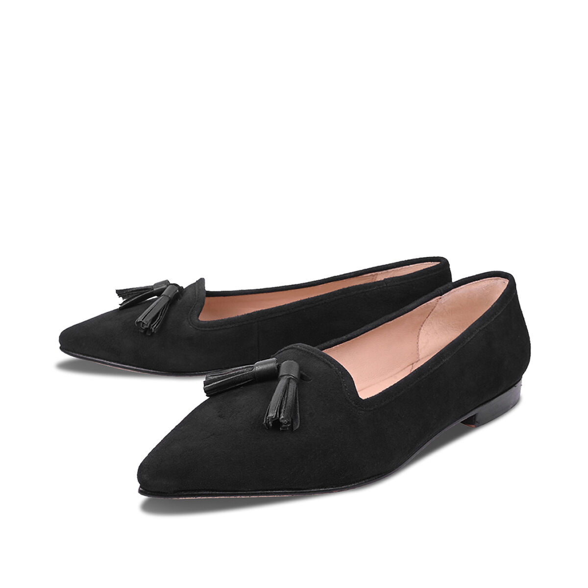 MARLA Schwarz Uni, 39 - Crickit - Ballerina aus Leder - Hochwertige Schuhe von CRICKIT