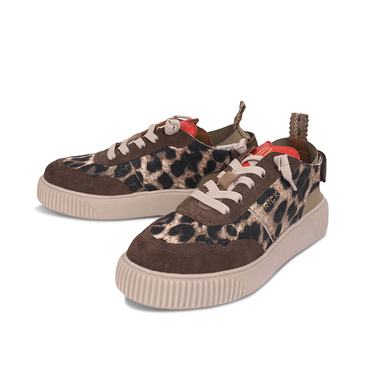 PARIA Leo, 43 - Crickit - Sneaker aus Leder - Choco - Bequeme Slip On Sneaker - Hochwertige Schuhe von CRICKIT - Leichte Turnschuhe