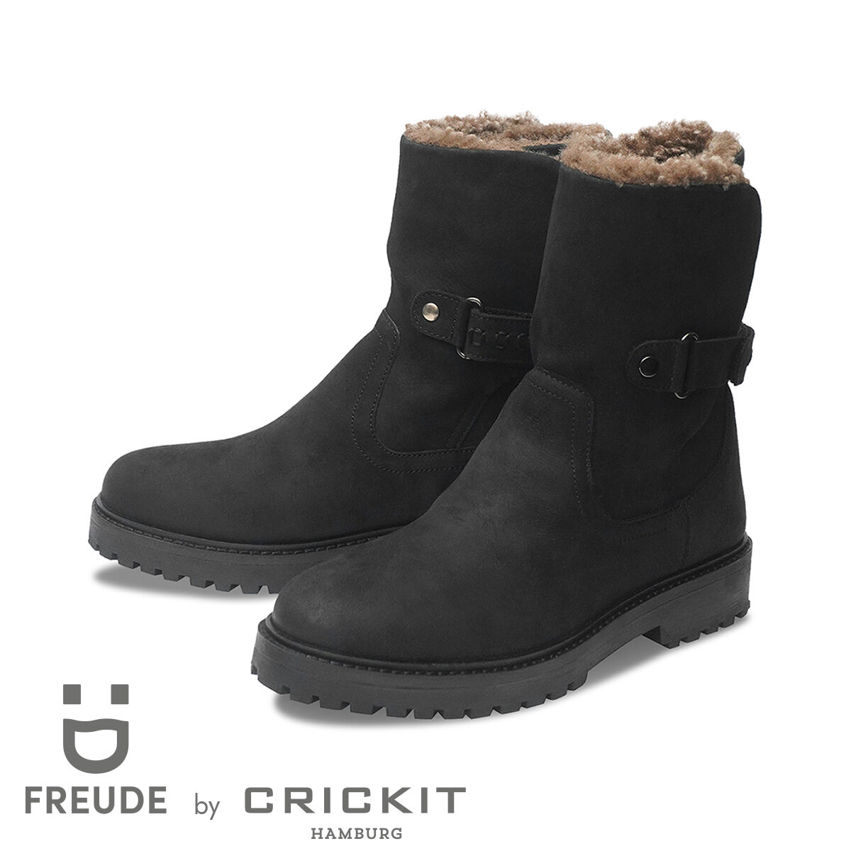 FREUDE BAYLA Lammfell Schwarz