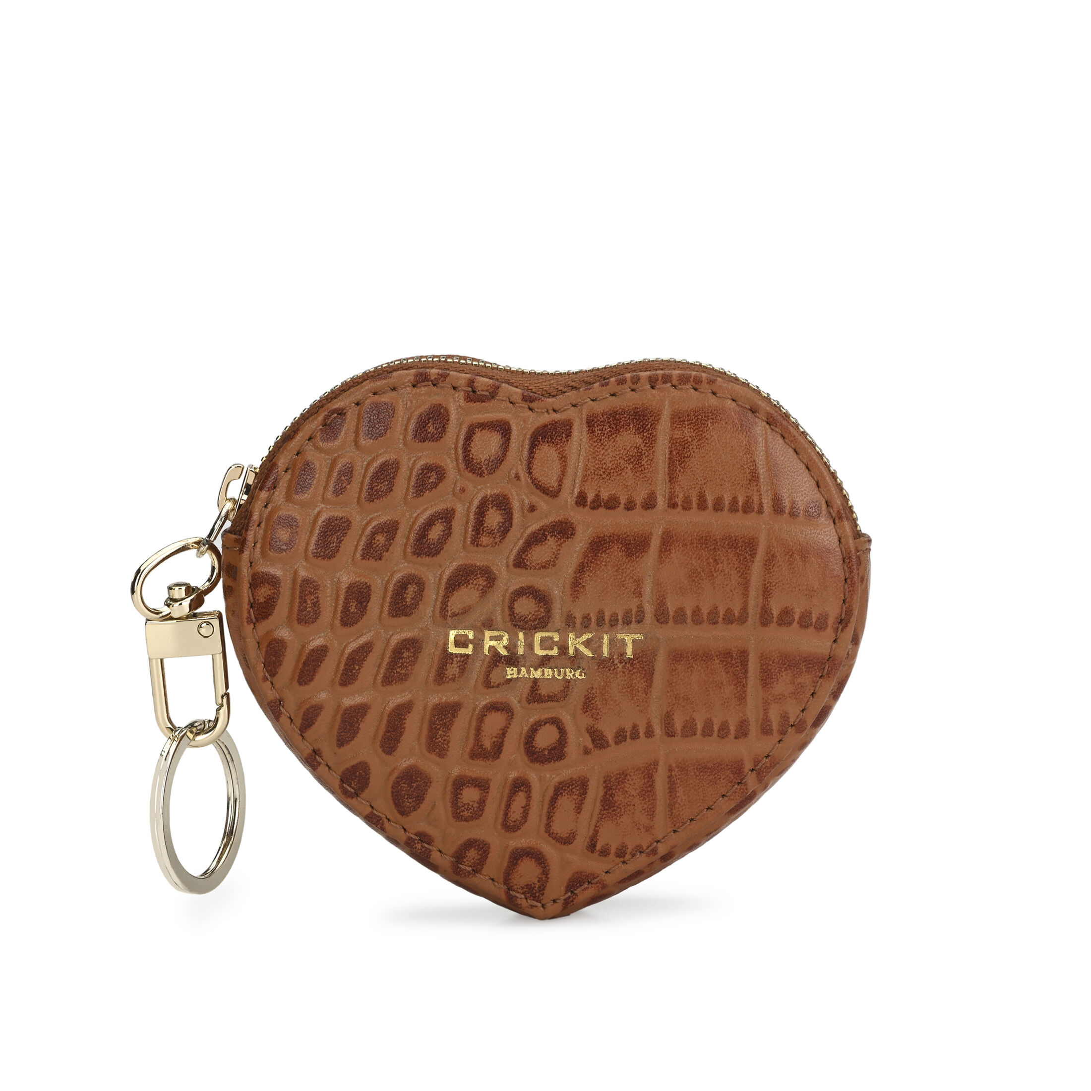 CATHRINE Kroko Cognac