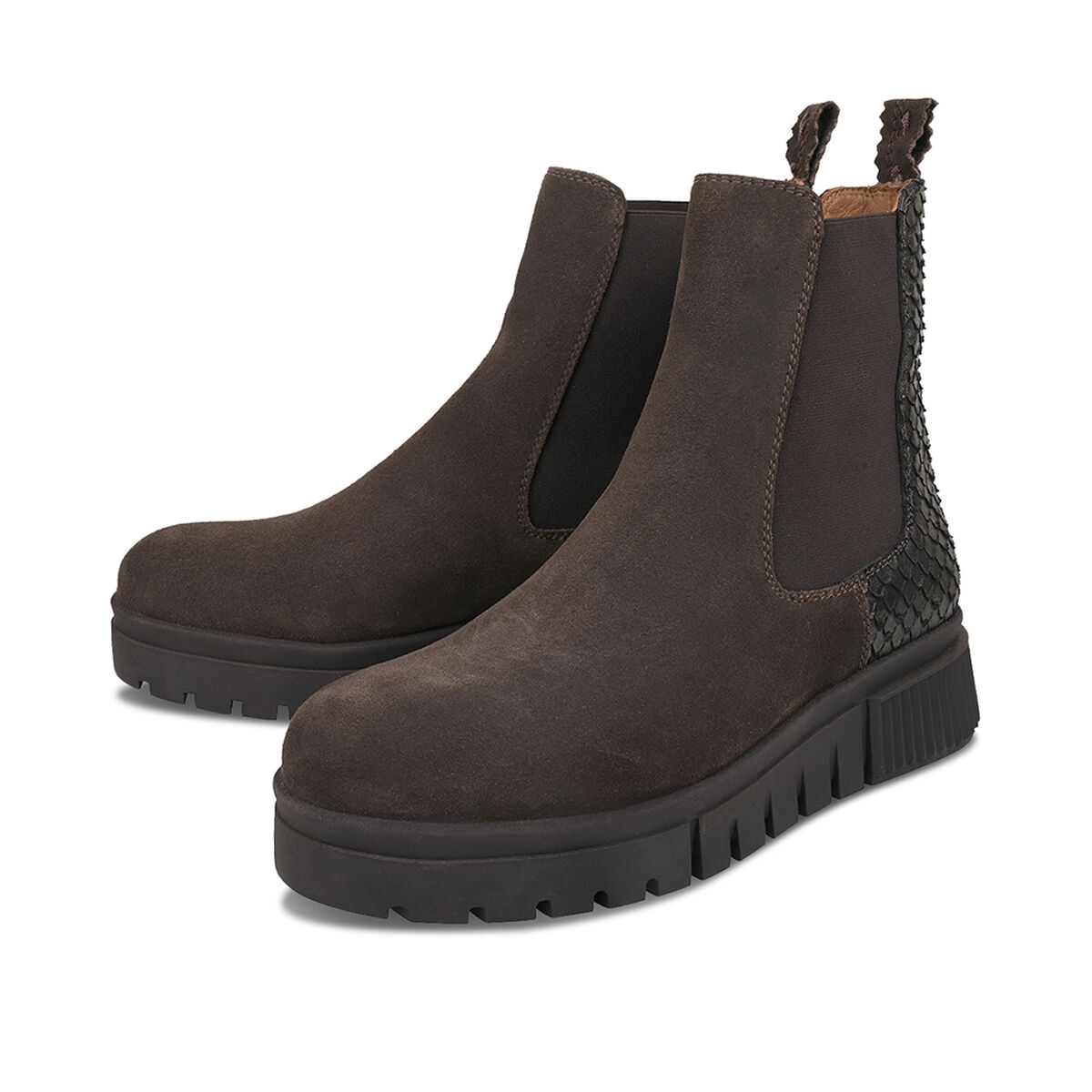 NAELLE Chokobraun, 37 - Crickit - Stiefeletten aus Leder - Choco - Hochwertige Schuhe von CRICKIT