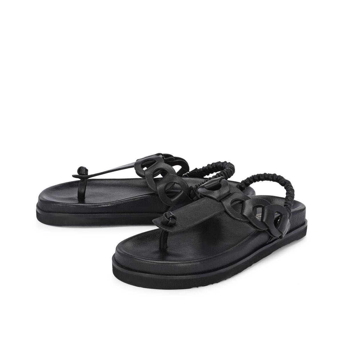 ODINE Schwarz, 40 - Crickit - Sandalen aus Leder - Hochwertige Schuhe von CRICKIT