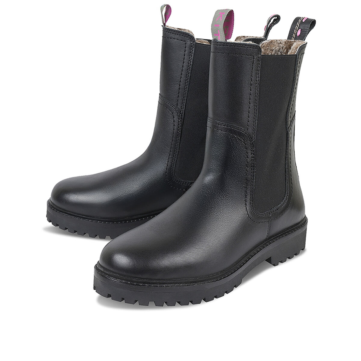 SALTO Schwarz, 38 - Crickit - Stiefeletten aus Leder - Hochwertige Schuhe von CRICKIT