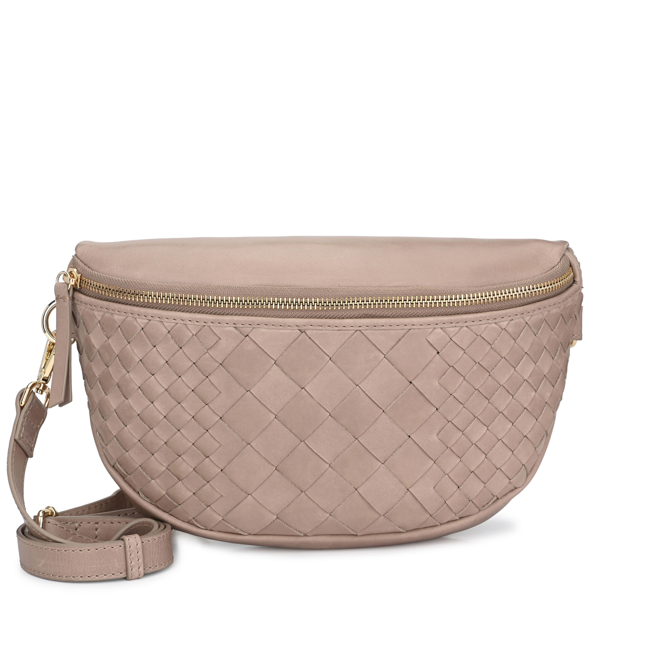 FRIDAY Taupe geflochten