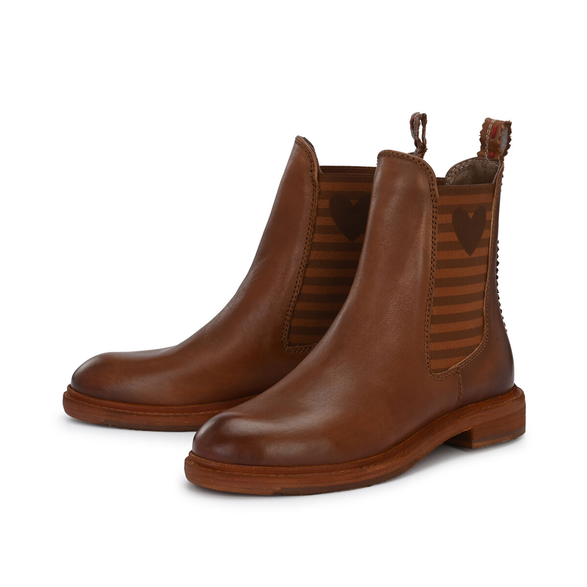 NADINE Cognac, 36 - Crickit - Chelsea Boots aus Leder - Hochwertige Schuhe von CRICKIT