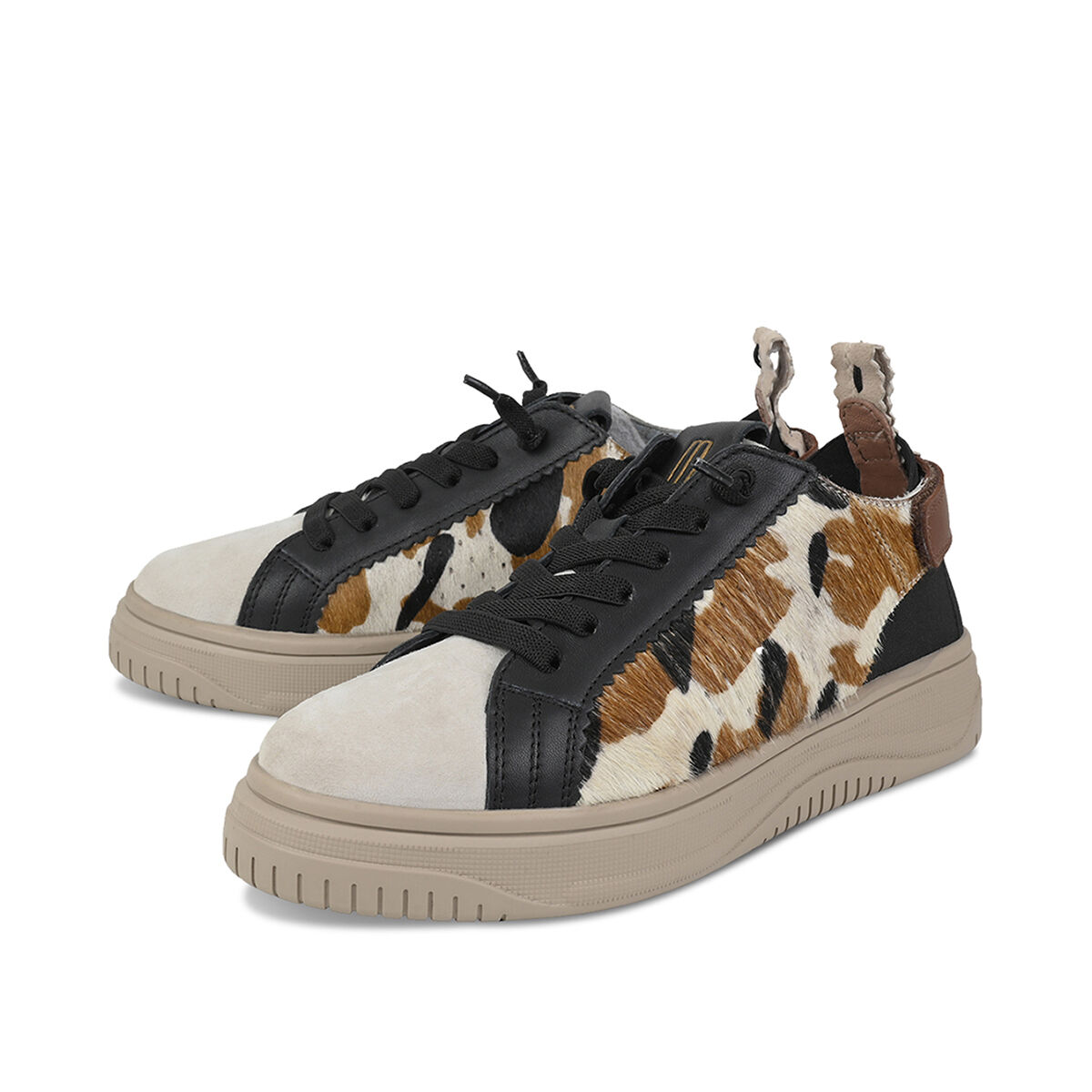 SABINE Hellbeige Kuh, 43 - Crickit - Sneaker aus Leder - Bequeme Slip On Sneaker - Hochwertige Schuhe von CRICKIT - Leichte Turnschuhe