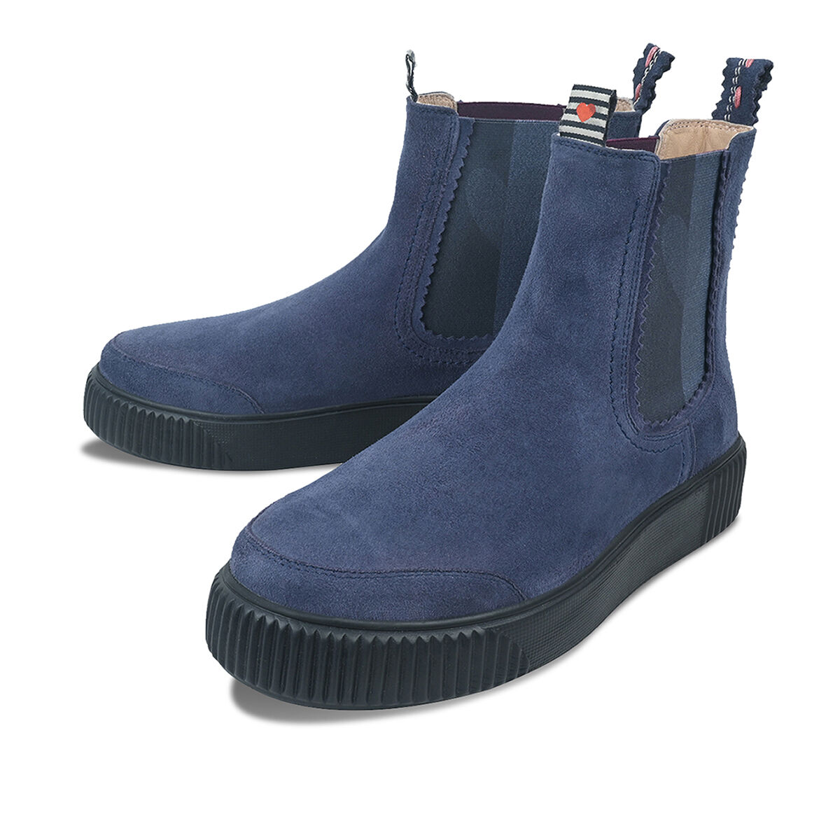 TEA Navy, 36 - Crickit - Stiefeletten aus Leder - Blau - Hochwertige Schuhe von CRICKIT