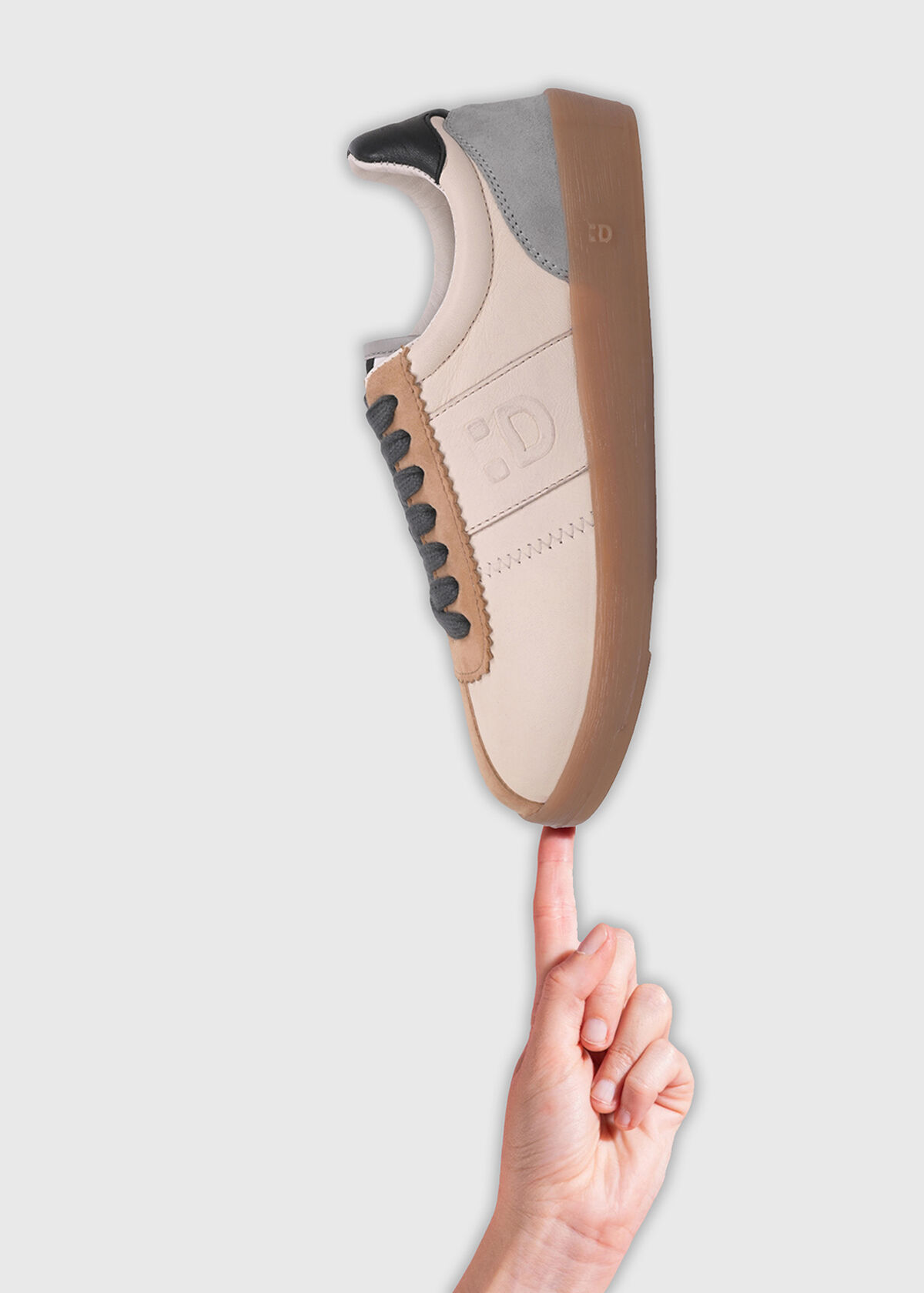 ARIELLE Suede Offwhite mit Hanf ARIELLE Suede Offwhite mit Hanf