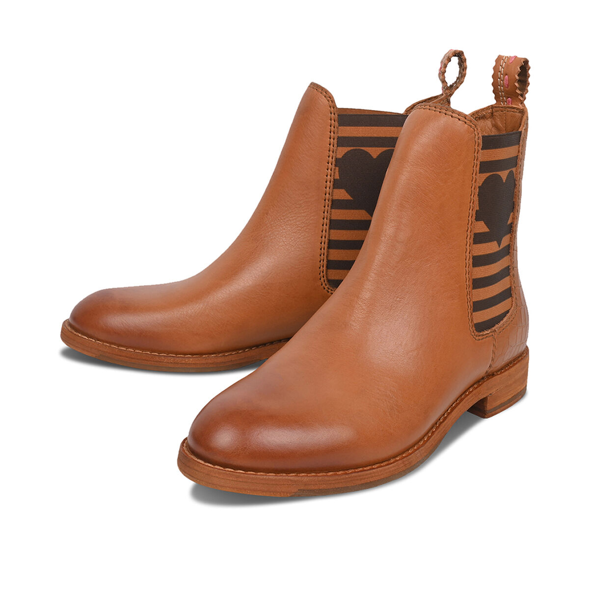 AMY Kroko Cognac, 39 - Crickit - Stiefeletten aus Leder - Hellcognac - Hochwertige Schuhe von CRICKIT