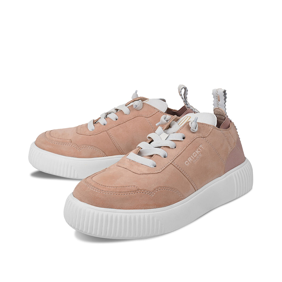 OAKLI Altrosa, 39 - Crickit - Sneaker aus Leder - Apricot - Bequeme Slip On Sneaker - Hochwertige Schuhe von CRICKIT - Leichte Turnschuhe