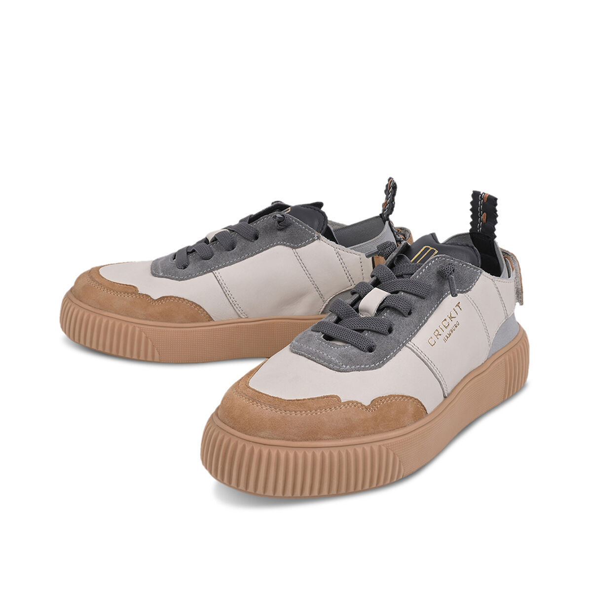 PARIA Offwhite mit Suede Hanf und Grau