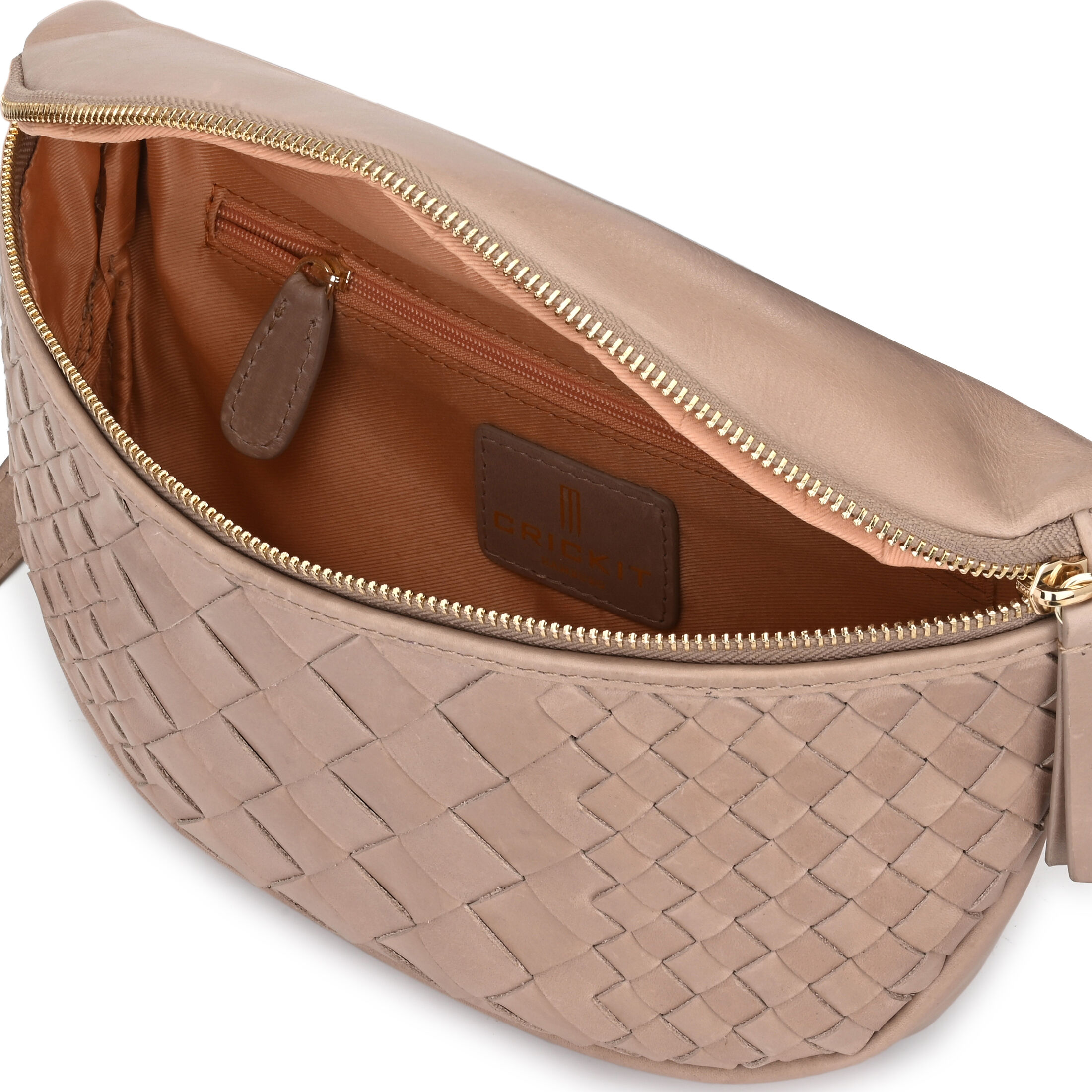 FRIDAY Taupe geflochten