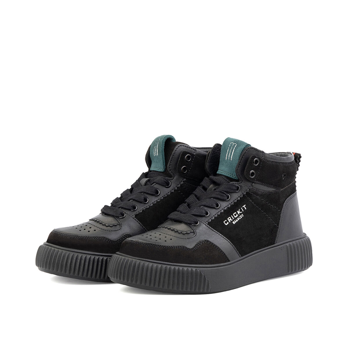 NEA Schwarz, 36 - Crickit - Sneaker aus Leder - Hochwertige Schuhe von CRICKIT - Leichte Turnschuhe