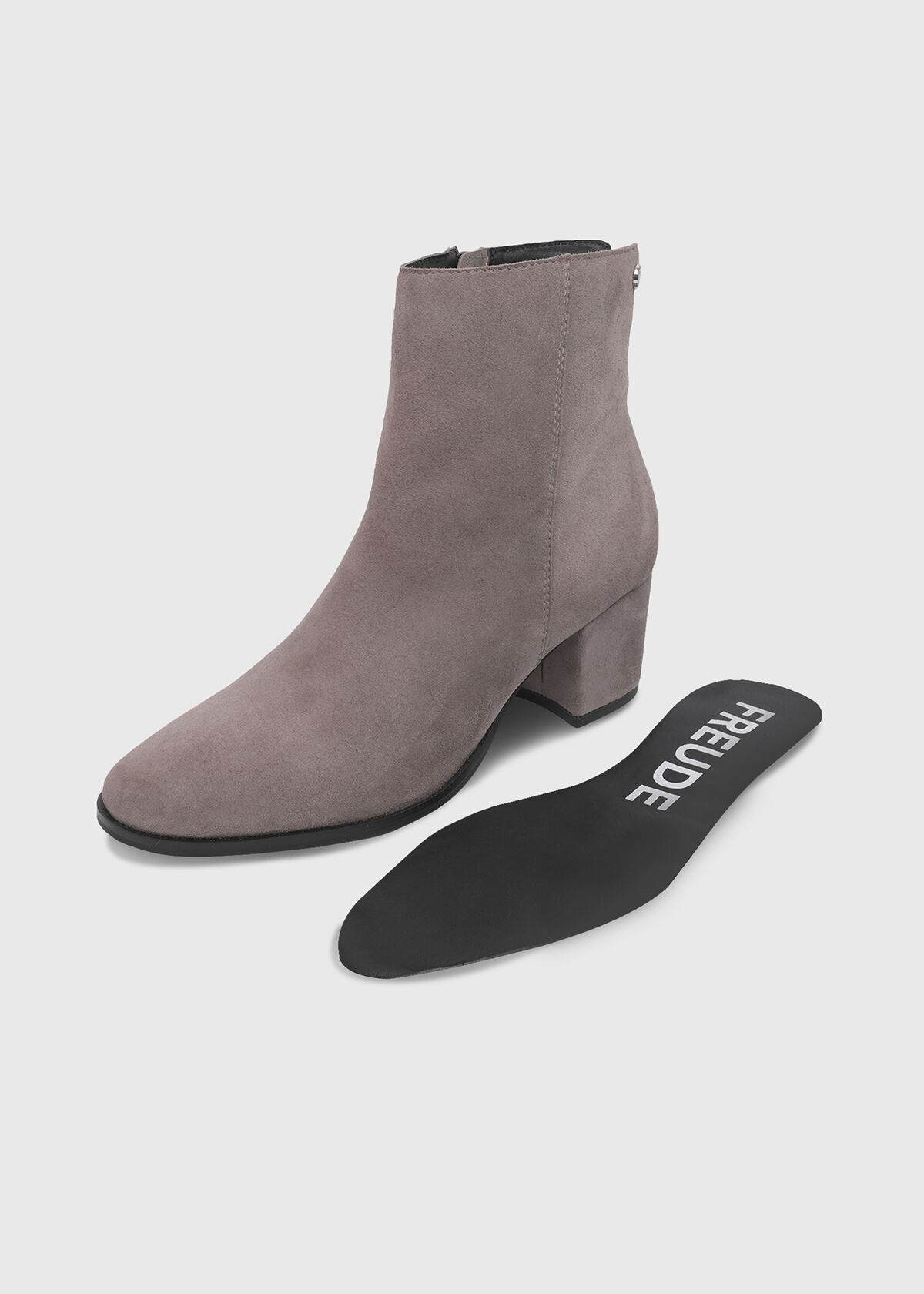 BINNY Suede Grau