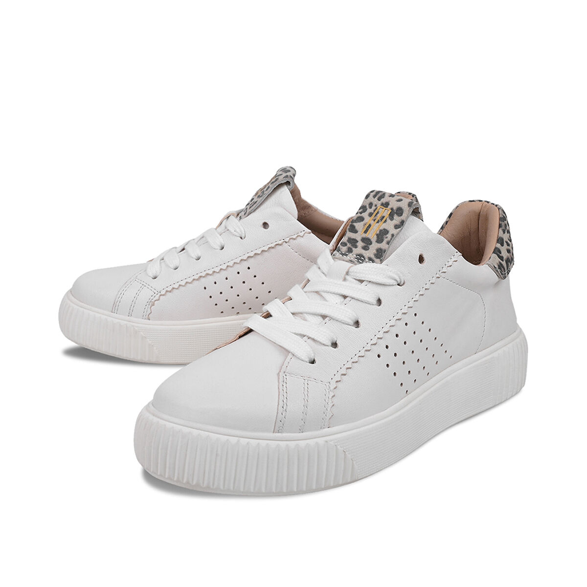 ORMA Weiß Leo, 38 - Crickit - Sneaker aus Leder - Hochwertige Schuhe von CRICKIT - Leichte Turnschuhe