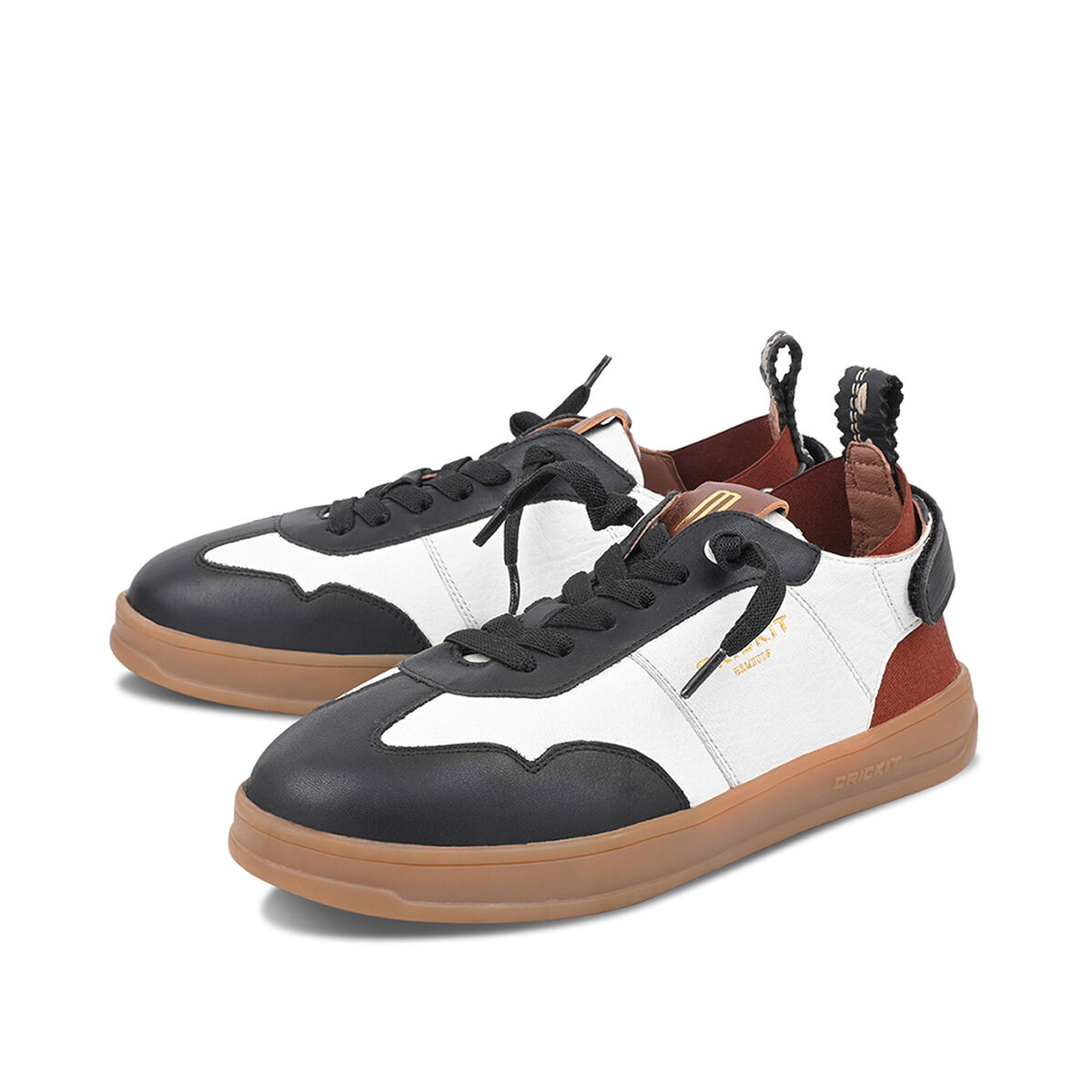 SIMONA Schwarz, 38 - Crickit - Sneaker aus Leder - Bequeme Slip On Sneaker - Hochwertige Schuhe von CRICKIT - Leichte Turnschuhe