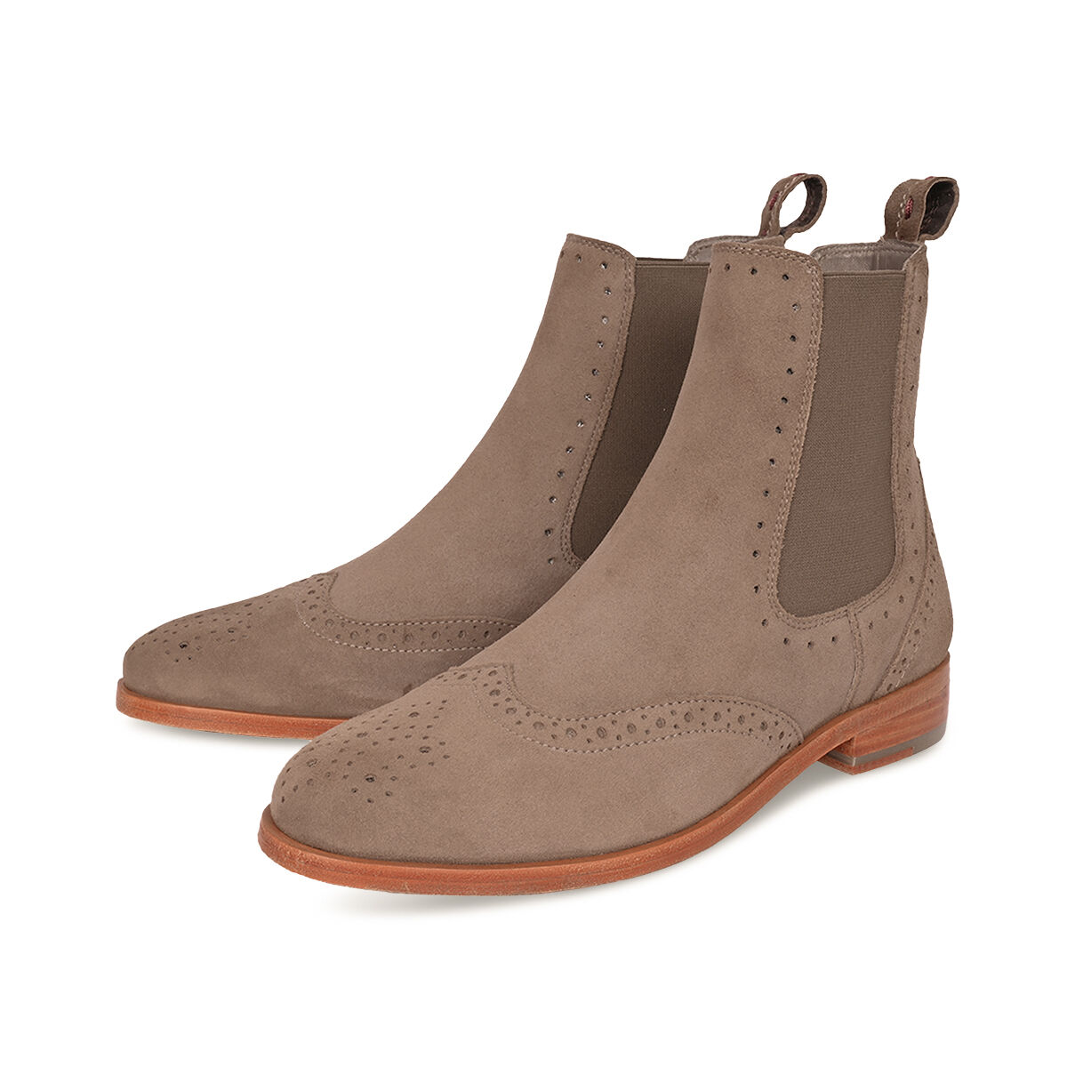 HELEN Grau, 36 - Crickit - Stiefeletten aus Leder - Taupe - Hochwertige Schuhe von CRICKIT