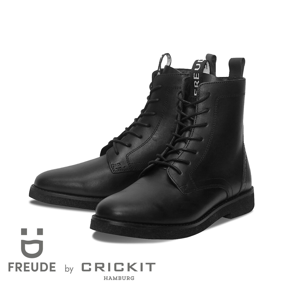FREUDE BONNIE Schwarz, 40 - FREUDE - Stiefeletten aus Leder - Hochwertige Schuhe von CRICKIT