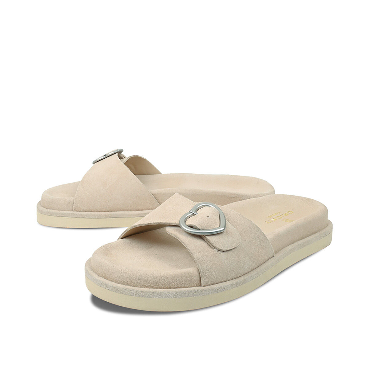 RILANA Beige, 36 - Crickit - Sandalen aus Leder - Hellbeige - Hochwertige Schuhe von CRICKIT