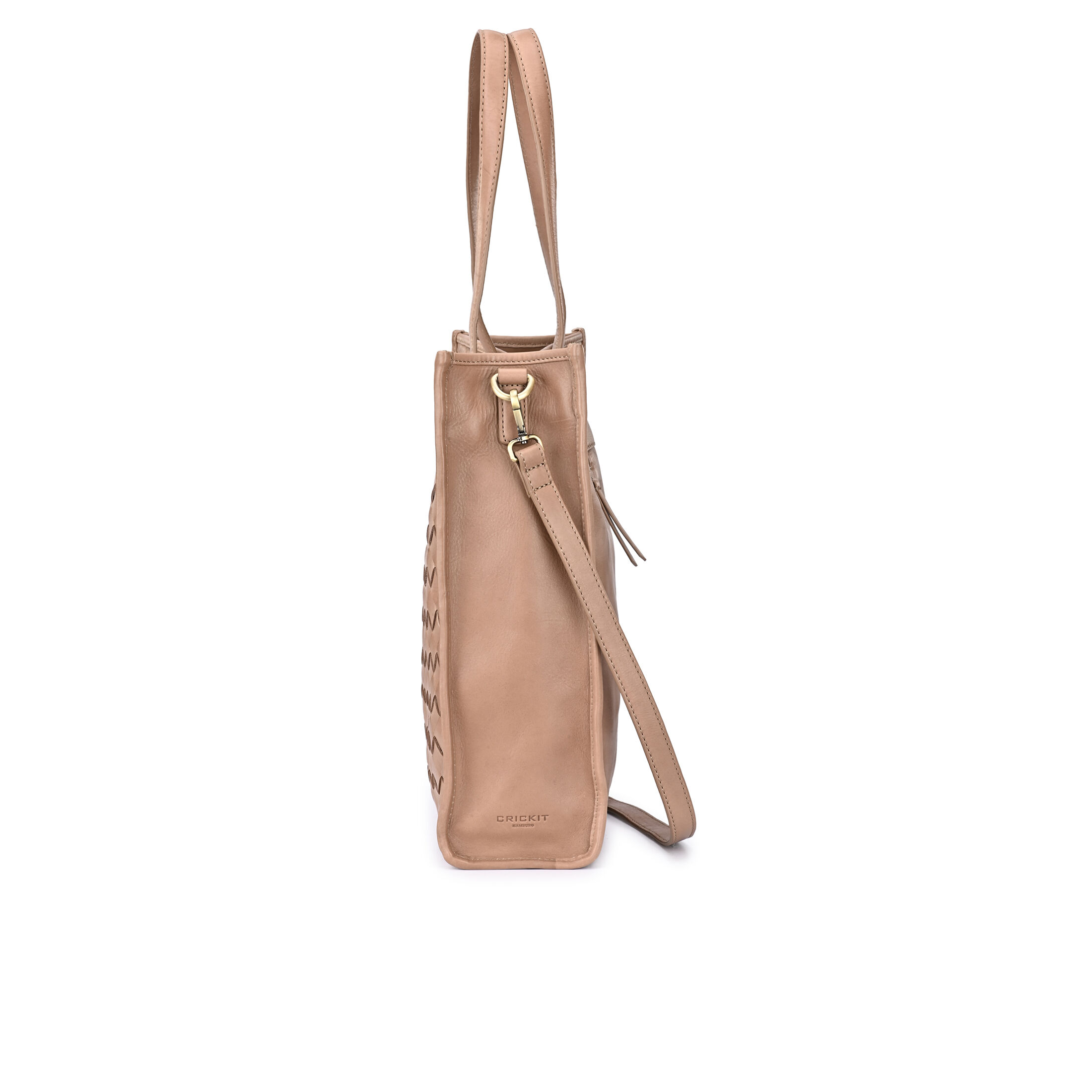 CALLIOPE Taupe geflochten
