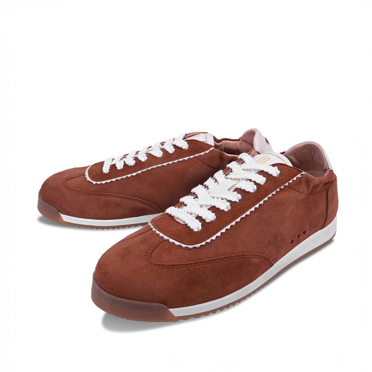 TARA Braun Weiß, 41 - Crickit - Ballerina aus Leder - Hochwertige Schuhe von CRICKIT