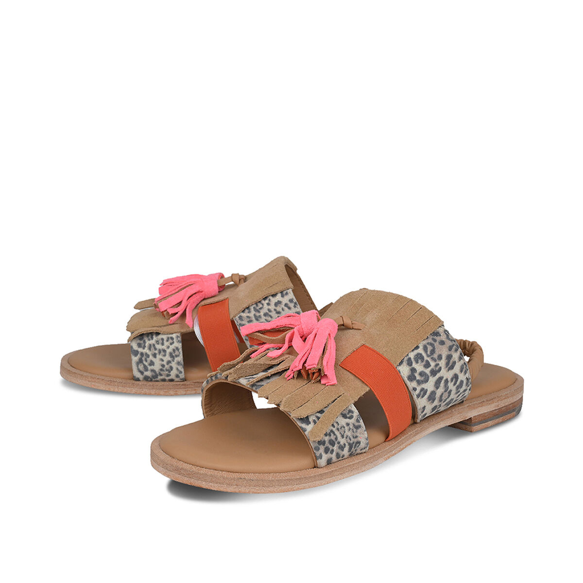 ROJA Leo Pink, 37 - Crickit - Sandalen aus Leder - Hellbeige - Hochwertige Schuhe von CRICKIT