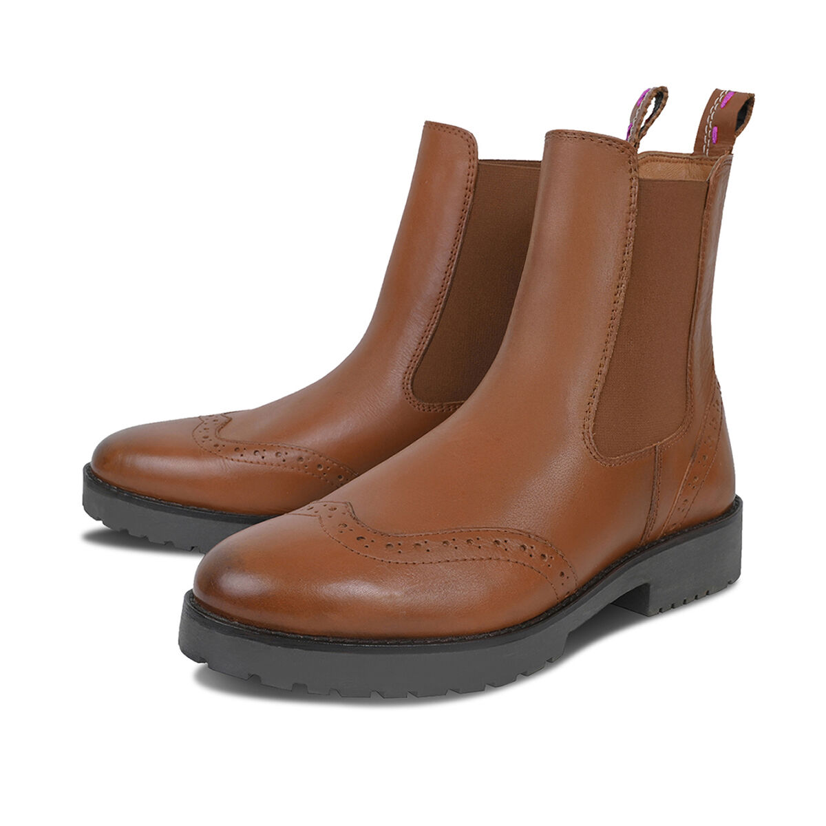 SERA Cognac, 40 - Crickit - Stiefeletten aus Leder - Hochwertige Schuhe von CRICKIT