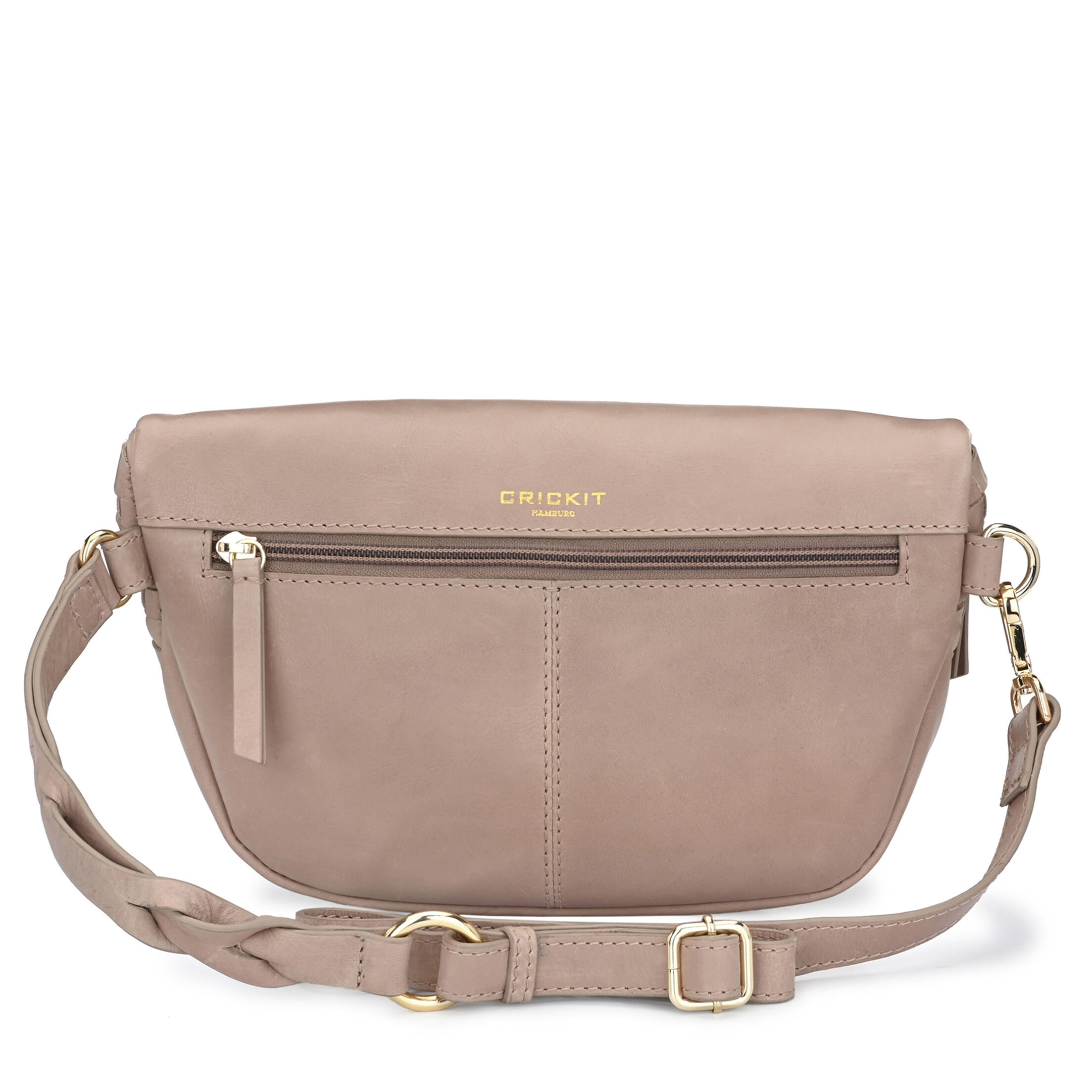 FRIDAY Taupe geflochten