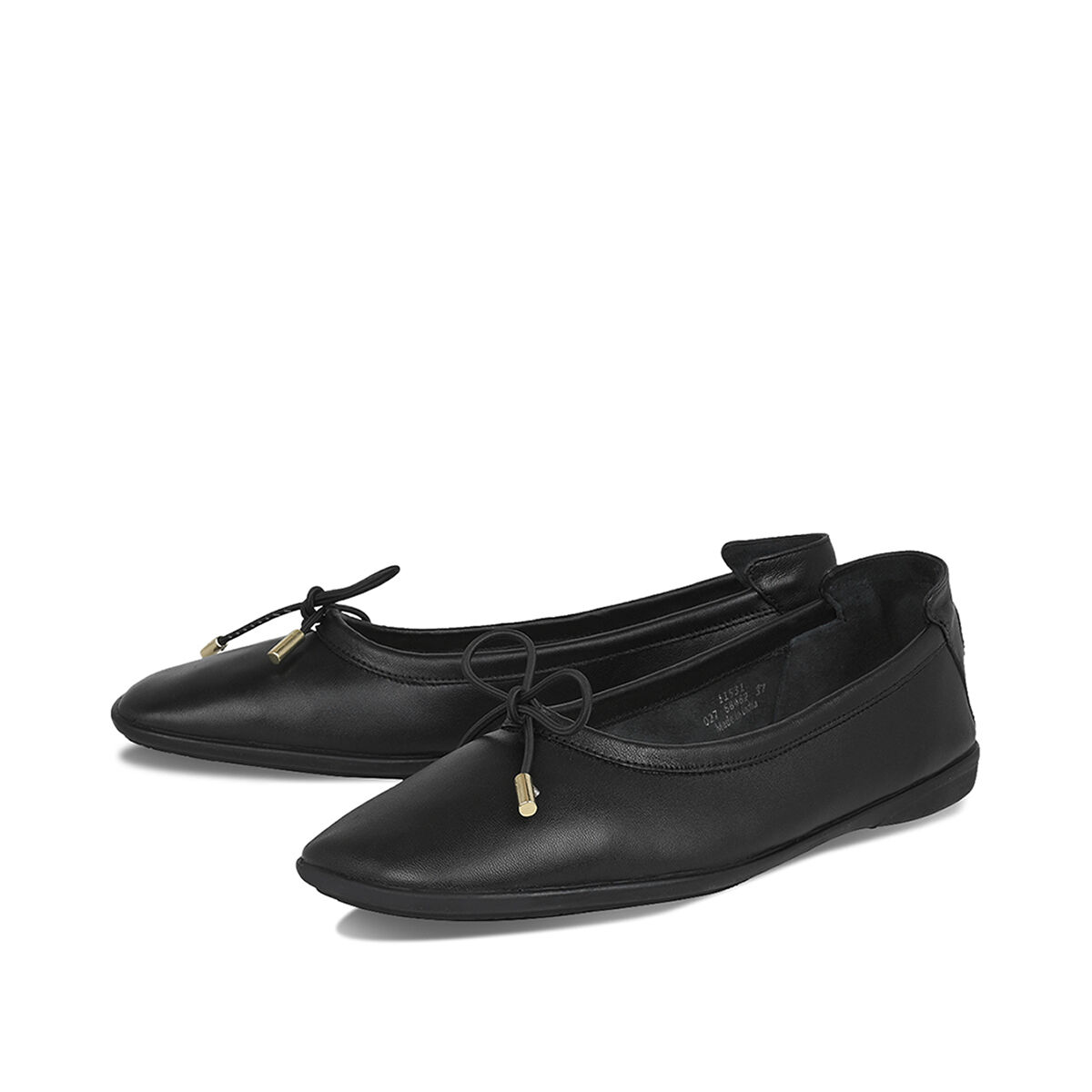 OMEGA Schwarz, 39 - Crickit - Ballerina aus Leder - Hochwertige Schuhe von CRICKIT