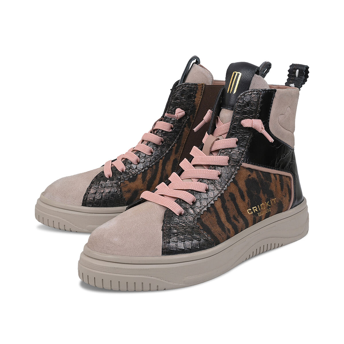 SOLE Dunkelbraun Leo, 36 - Crickit - Sneaker aus Leder - Dunkel Cognac - Hochwertige Schuhe von CRICKIT - Leichte Turnschuhe