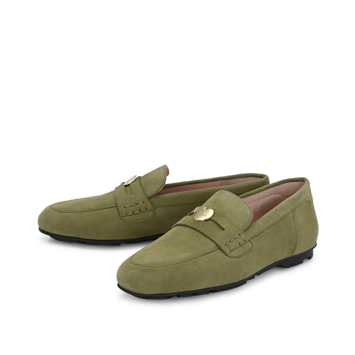 OLEANDA Khaki, 38 - Crickit - Slipper aus Leder - Oliv - Hochwertige Schuhe von CRICKIT