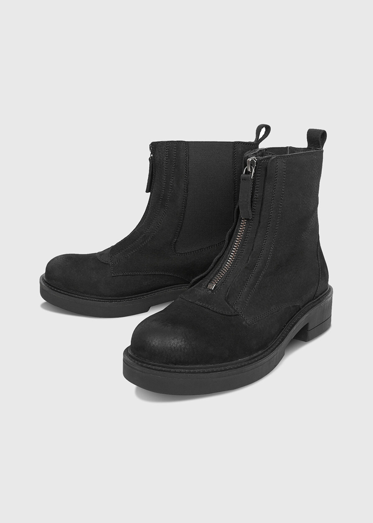 BEVERLY Nubuk Schwarz