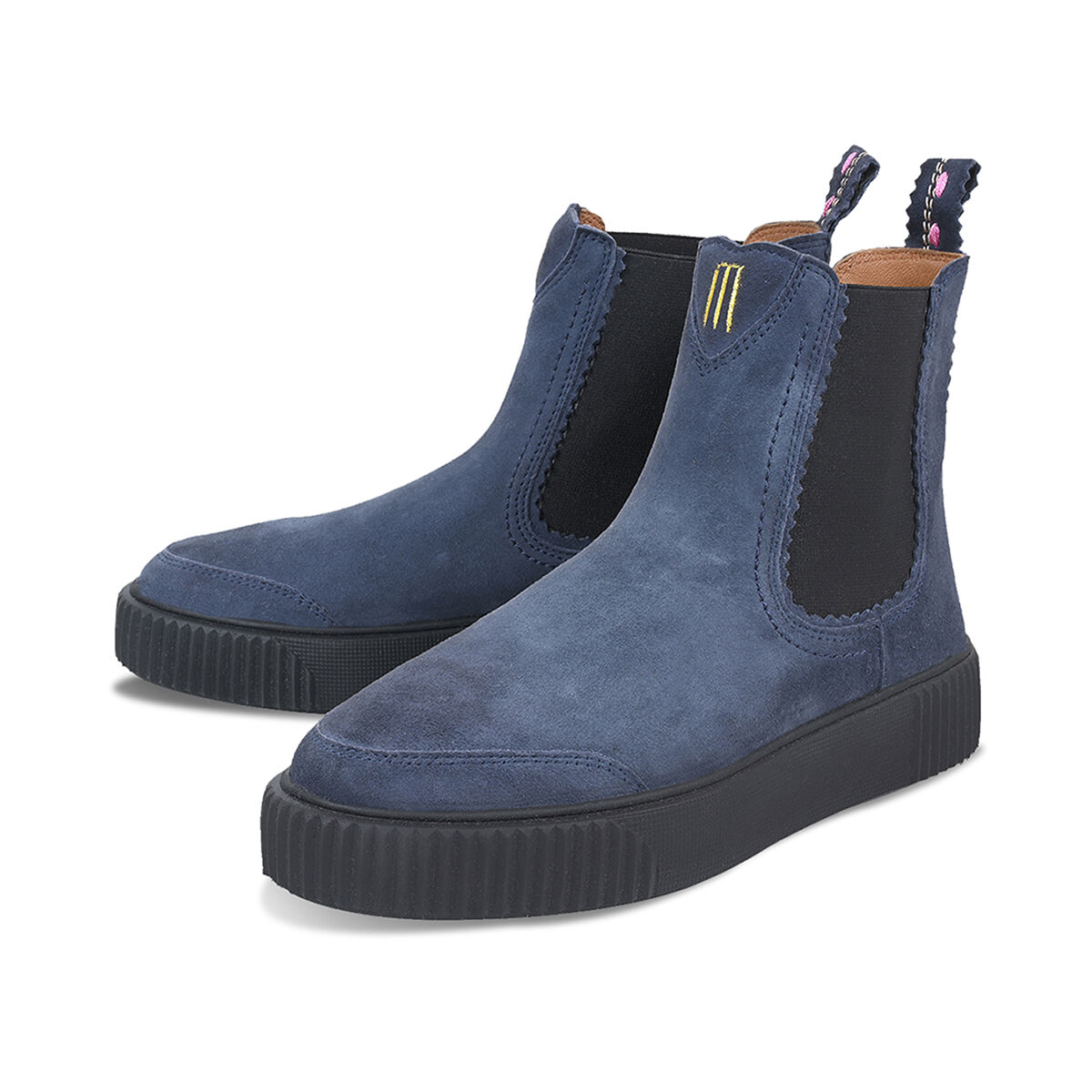 ROMY Navy, 42 - Crickit - Stiefeletten aus Leder - Blau - Hochwertige Schuhe von CRICKIT