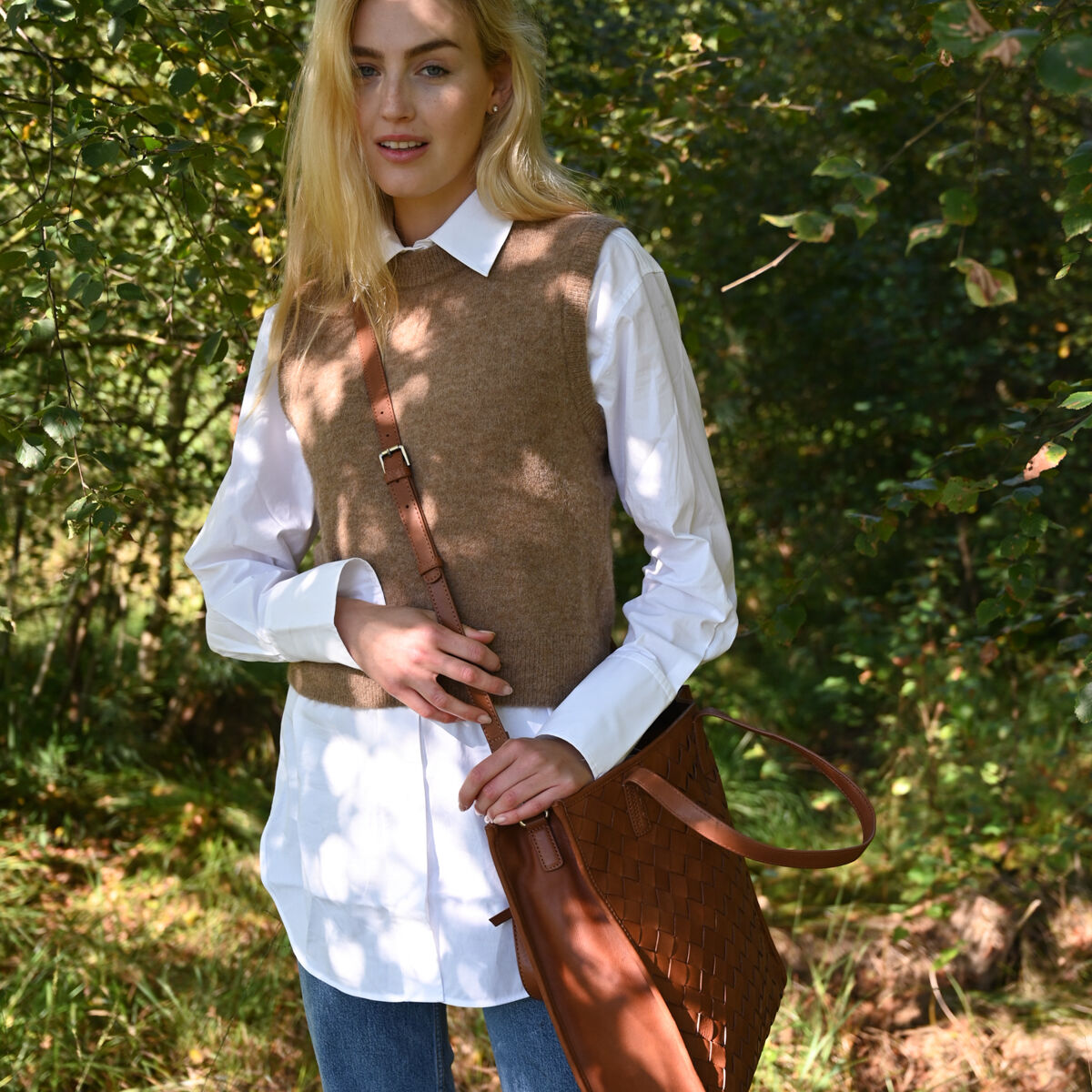 CALLIOPE Brandy geflochten