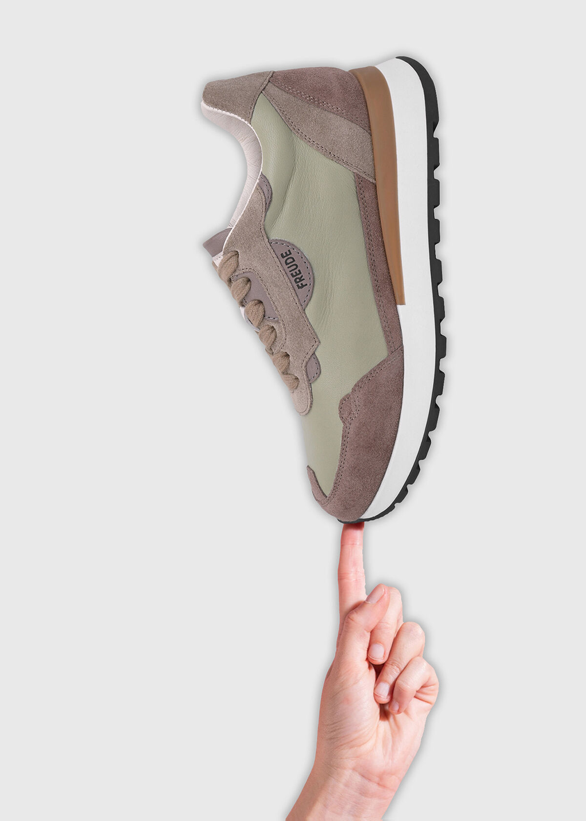 AGATA Mint mit Suede Taupe AGATA Mint mit Suede Taupe