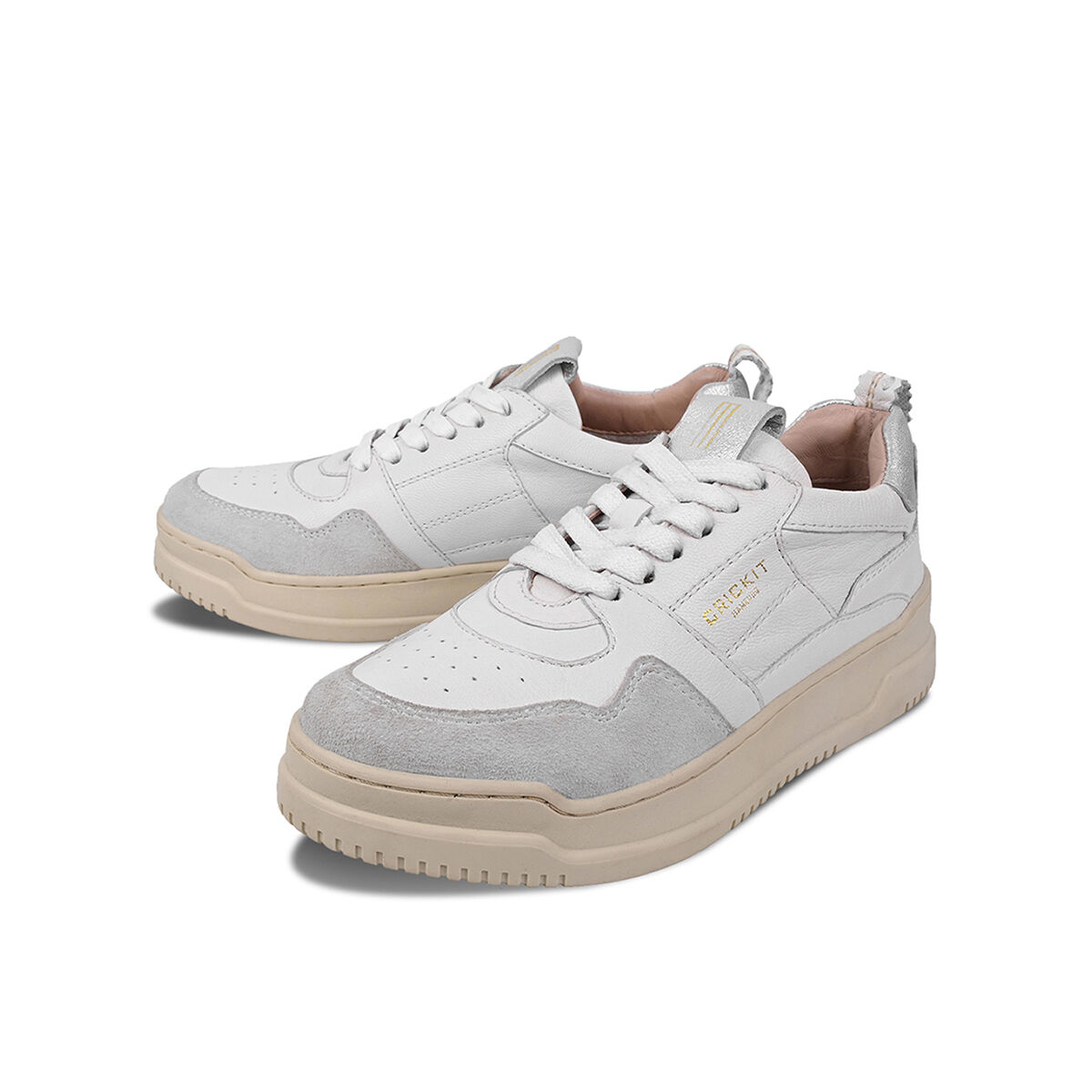 OLINDA Hellblau Weiß, 39 - Crickit - Sneaker aus Leder - Hochwertige Schuhe von CRICKIT - Leichte Turnschuhe