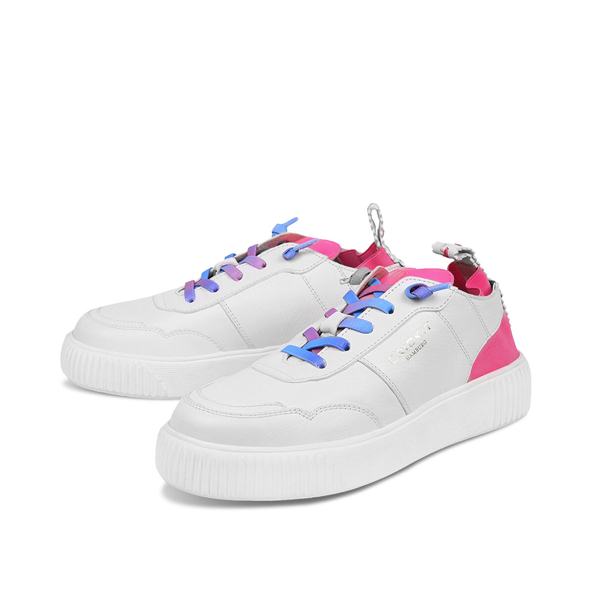 OAKLI Weiss Pink Blau, 41 - Crickit