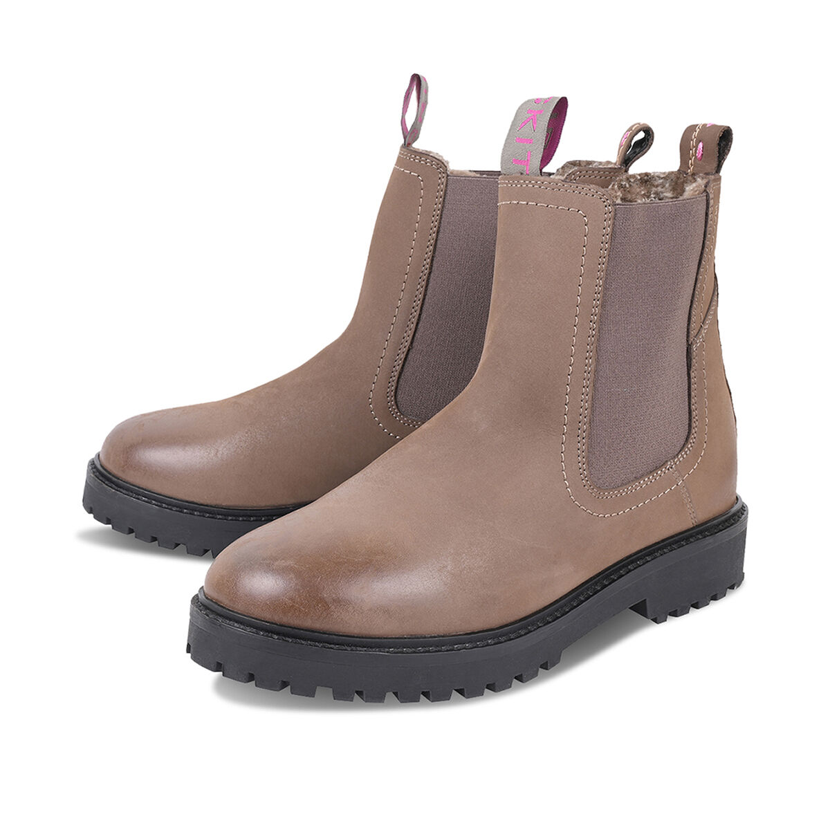 SOA Taupe, 40 - Crickit - Stiefeletten aus Leder - Hochwertige Schuhe von CRICKIT